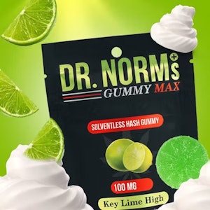 Dr norms - KEY LIME HIGH HASH GUMMY | 100MG