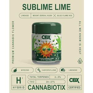 Cannabiotix - SUBLIME LIME | 3.5G | HYBRID
