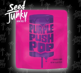 Seed junky - PURPLE PUSH POP | 3.5G | INDICA