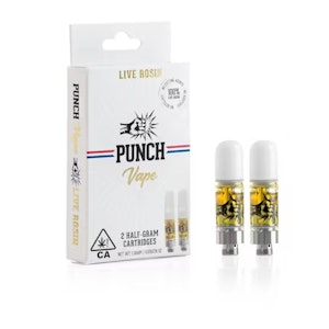 Punch - PINEAPPLE STRAW GMO ROSIN CART | 2 PACK | 1G