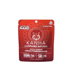 Kanha - CRAN POMEGRANATE | NANO | 100MG | FAST ACTING