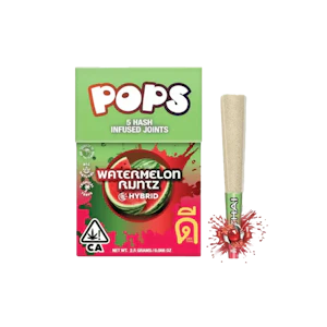Dee thai - WATERMELON RUNTZ POPS | INFUSED 5 PACK | HYBRID