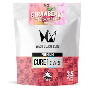 West coast cure - STRAWBERRY BISCOTTI | 3.5G | HYBRID