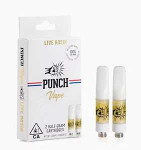 Punch - THC BOMB ROSIN 2 PK | 1G | HYBRID