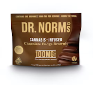 CHOCOLATE FUDGE BROWNIE | DR. NORM'S 100MG