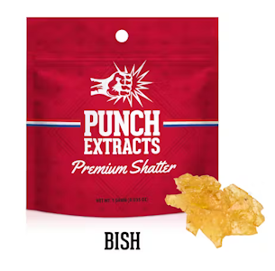Punch edibles & extracts - BISH | SHATTER  1G HYBRID
