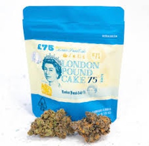 Cookies - COOKIES - 3.5G / 1/8OZ FLOWER TUB - INDOOR - LONDON POUND CAKE 75