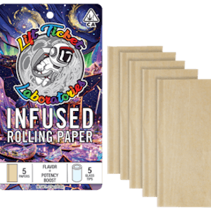 Lift tickets - 5PK INFUSED PAPERS BLUEBERRY ZLUSHI