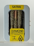 3PK SATIVA DIAMOND ENCRUSTED