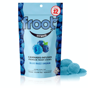 Froot - BLUE RAZZ DREAM GUMMIES 10-PACK