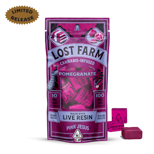 Lost farms - POMEGRANATE LIVE RESIN CHEWS (PINK JESUS)