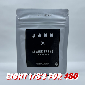 Jaxx cannabis x savage farms - PINNACLE 3.5G