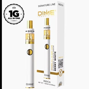 Dime industries - BERRY WHITE 1000MG DISPOSABLE