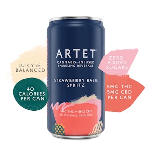 Artet - EXTRA STRENGTH STRAWBERRY BASIL BLAST SPRITZ