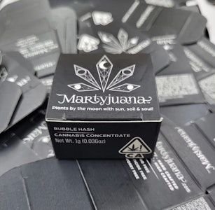 Martyjuana - CHOCOLATE NERDZ BUBBLE HASH