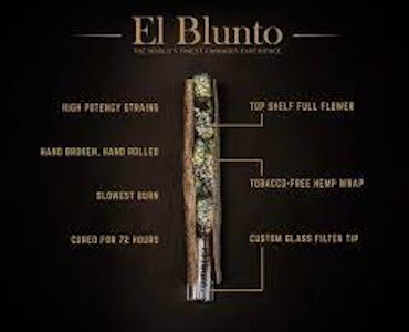 El blunto - NARANJA HASH INFUSED BLUNT