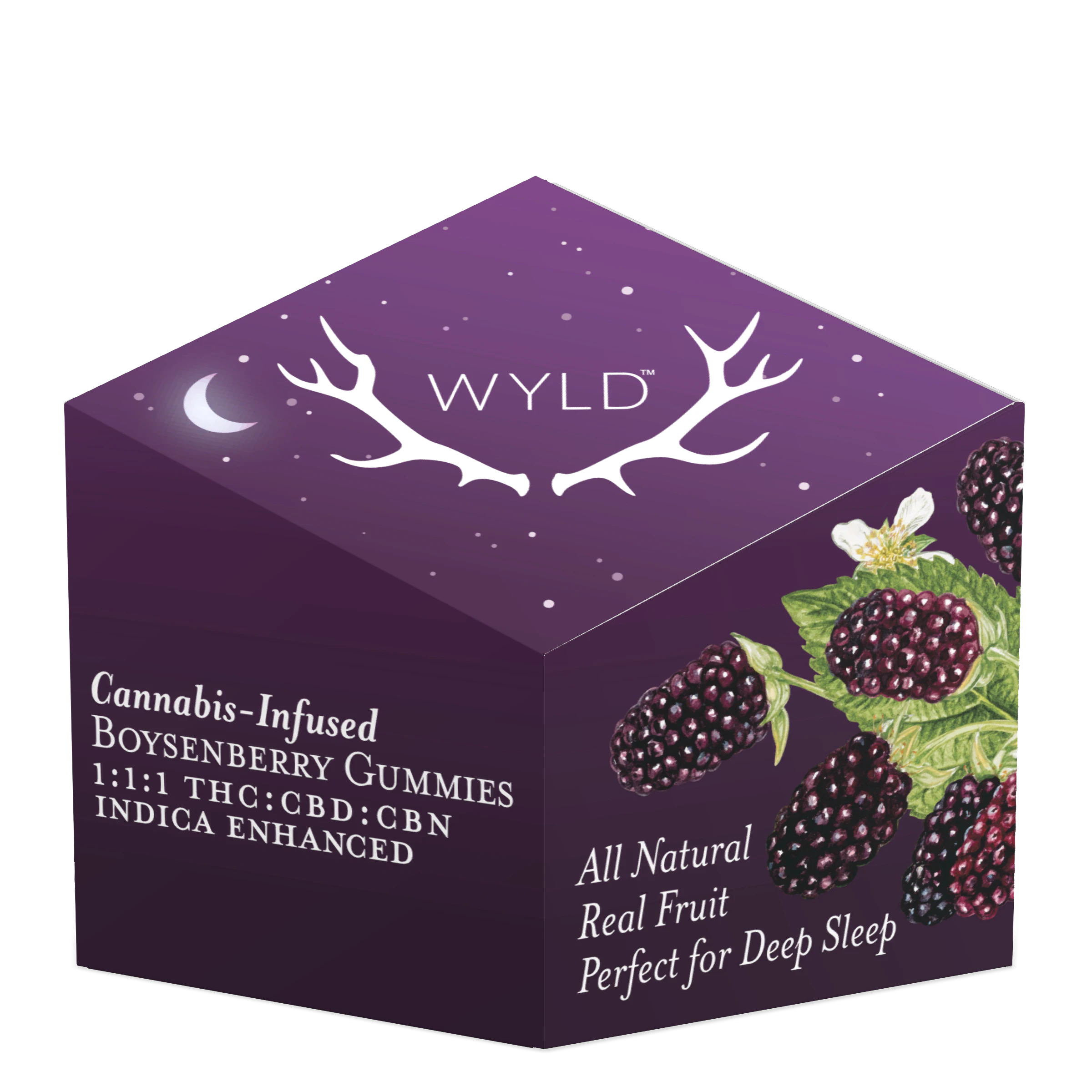 Wyld - BOYSENBERRY 1:1:1 CBD & CBN Main Image
