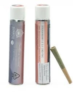 Sunrise mountain - STRAWBERRY G 2:1 CBD 3PK