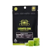 LIGHTS ON THCV GREEN CRACK 100MG (5-PACK)