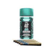 BLUE BURST 40'S INFUSED MINI BLUNT 5-PACK [2.5 G]