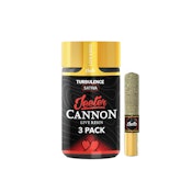 TURBULENCE CANNON LIVE RESIN PRE-ROLL 3-PACK [1.5 G]