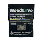 GMO CRASHER INFUSED FLOWER 1/8 3.5G