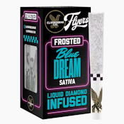 BLUE DREAM FROSTED FLYERS INFUSED PREROLLS 2.5G 5PK