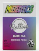 INDICA ROLLIES (SHERBET) 2.5G 5PK