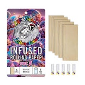 Z INFUSED ROLLING PAPERS W/GLASS TIPS 5/PK