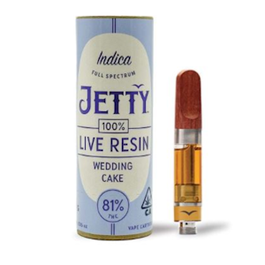 Jetty extracts - WEDDING CAKE LIVE RESIN CART
