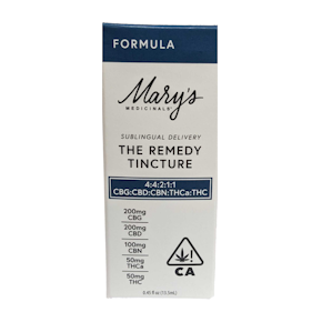 THE REMEDY TINCTURE 4:4:2:1:1  FORMULA