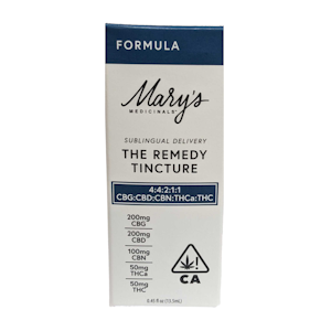 Marys medicinals - THE REMEDY TINCTURE 4:4:2:1:1  FORMULA