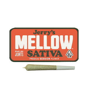 Jerrys mellow goods - JERRYS MELLOW SATIVA PREROLL PACK