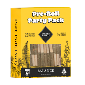 Garden society - BALANCE PREROLL PARTY PACK