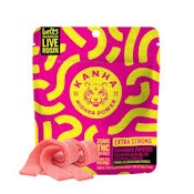 KANHA NANO - EDIBLE - SOLVENTLESS ROSIN BELTS - INDICA - STRAWBERRY LEMONADE - 100MG