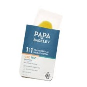 PAPA & BARKLEY - TOPICAL - RELEAF PATCH - CBD:THC - 1:1