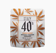 STIIIZY - 40'S - INFUSED FLOWER - SMALLS - SATIVA - ORANGE SUNSET - 7G