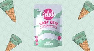GELATO - LAST BITE EDIBLE - HYBRID - MINT CHOCOLATE - 10PC(100)MG