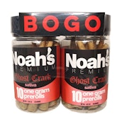NOAHS PREMIUM - PREROLL PACK - SATIVA - GHOST CRACK - 1G(20PK)