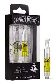 Heavy hitters - HEAVY HITTERS - CARTRIDGE - INDICA - SFV OG - 1G Main Image