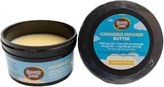HEAVENLY SWEET - EDIBLE - CANNABUTTER - HYBRID - 1000MG