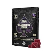 HEAVY HITTERS - EDIBLE - LIVE ROSIN INFUSED - INDICA - BLACKBERRY LEMON - 100MG