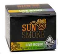SUNSMOKE - CONCENTRATE - LIVE RESIN BADDER - HYBRID - SUPER BOMB - 1G