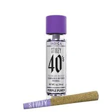 Stiiizy - STIIIZY - 40'S - INFUSED PREROLL - INDICA - PURPLE PUNCH - 1G Main Image