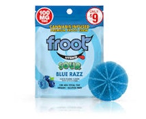 FROOT - EDIBLES - HYBRID - SOUR BLUE RAZZ - 100MG (1CT)