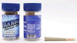 SPARKIEZ - PREROLL PACK - INDICA - HINDU KUSH - 1G (14PK)