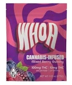 WHOA - EDIBLE - HYBRID - MIXED BERRY GUMMY BITE - 100MG