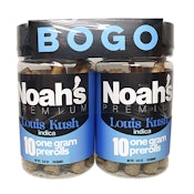 NOAHS PREMIUM - PREROLL PACK - INDICA - LOUIS KUSH - 1G(20PK)