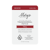 MARYS - TRANSDERMAL PATCH - RECOVERY - THCA - 20MG