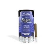 FUZZIES DELIGHTS - INFUSED PREROLL PACK - SATIVA - BLUEBERRY DREAM  - 0.5G(5PK)